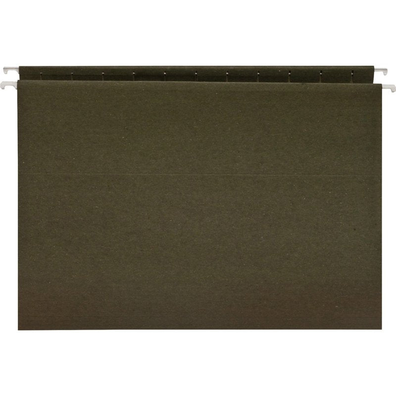 Green Hanging File Folders for Office & Business Use - 25 Pack