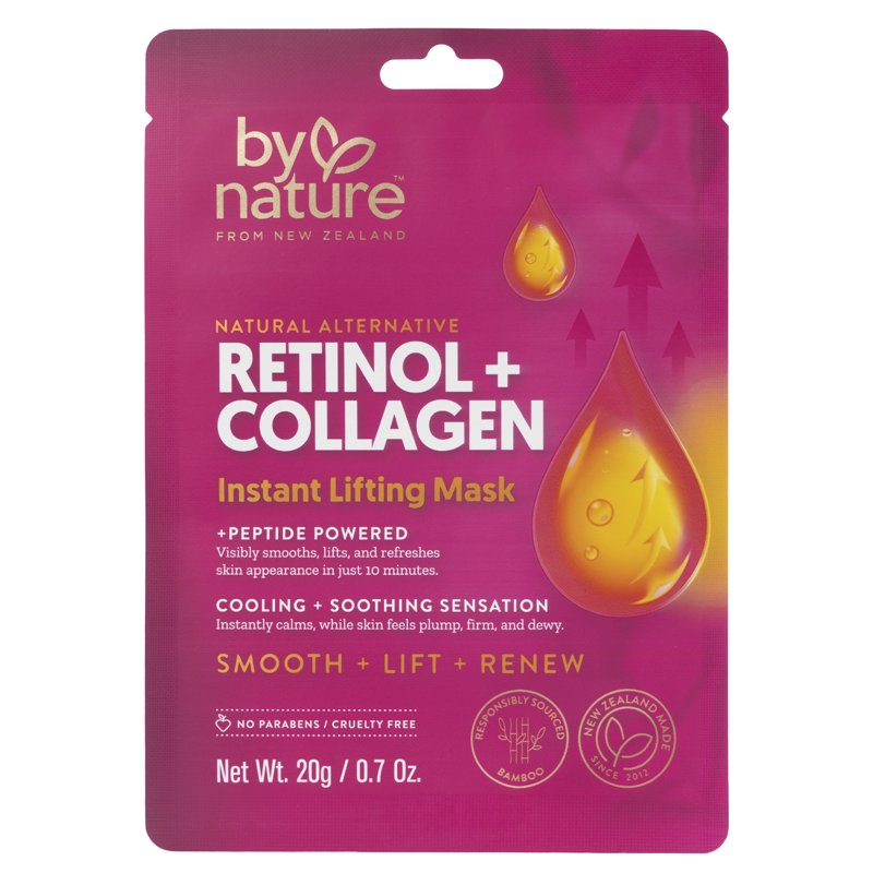 Retinol & Collagen Instant Lifting Mask 12 Pack | Firming Hydrating Sheet Masks
