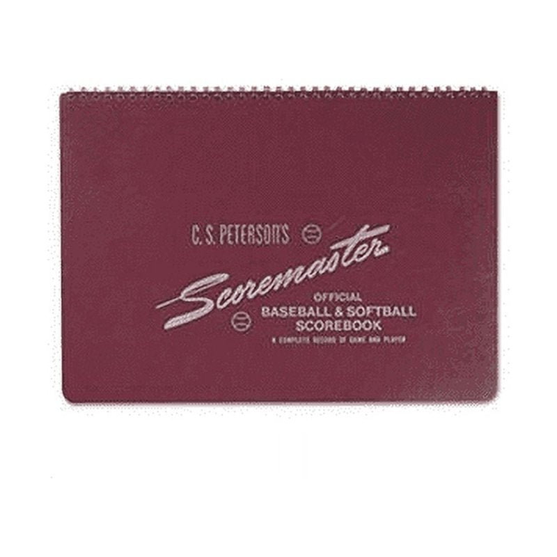 Baseball Scorebook 25 Game Organizer with Wire Binding - Softball & Baseball