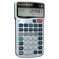 Real Estate Financial Calculator with 9-Digit Display - Silver, Portable