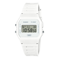 Digital Wristwatch with 7-Year Battery Bio-Based Resin Band White