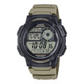 Digital Wristwatch with 10-Year Battery 100M Water Resistance LED Light