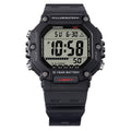 Men's Digital Wristwatch with 10-Year Battery & 100M Water Resistance