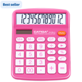 Metal Desktop Calculator 12-Digit Large Display Office & Financial Use