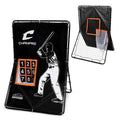 Baseball Rebounder and Virtual Catcher Training Screen - Heavy-Duty Steel Frame