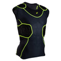 Youth & Adult Padded Football Compression Shirt Sleeveless Protective Gear