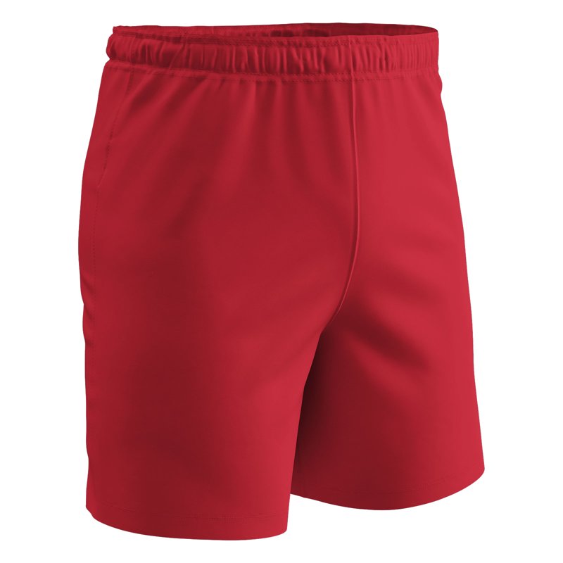 Champro Mark Soccer Shorts - Men, Scarlet, Size S