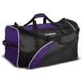 Football Equipment Bag with Ventilated Cleat Pocket - Purple