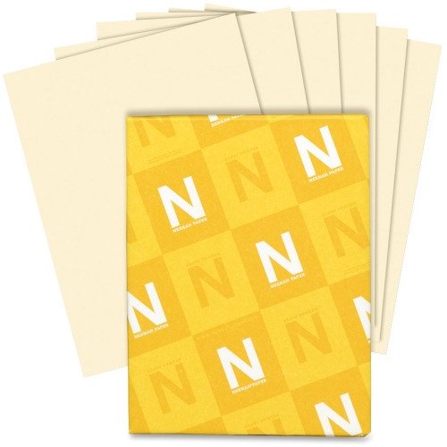 Premium Ivory Letter Paper 8.5 x 11 inch, 24 lb, FSC Certified, 500 Sheets