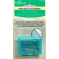 240 Fork Pins for Sewing Crafts - U-Shaped, Fine Shaft, Reclosable Case