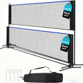 Adjustable Badminton Net with Carry Bag - Indoor & Outdoor Sports Equipment