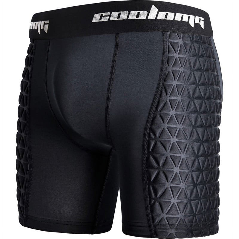 Men's Padded Baseball Sliding Shorts with Cup Pocket for Softball Football Hockey
