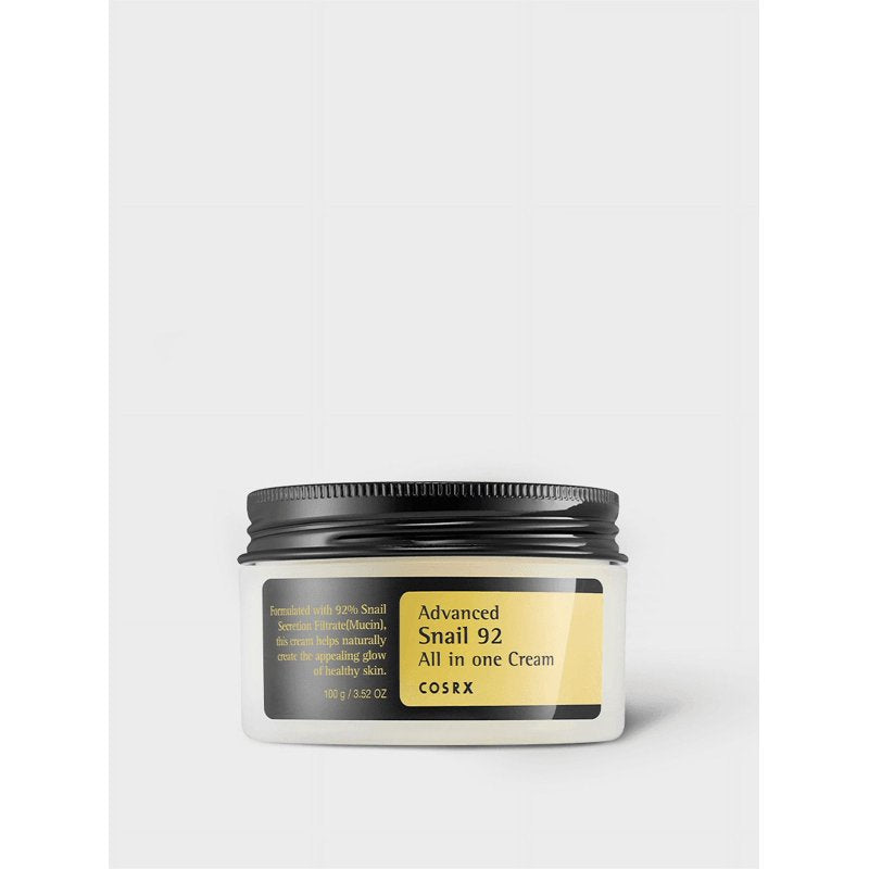 COSRX Advanced Snail 92 All-in-One Cream - Nourishing Moisturizer for Damaged Skin