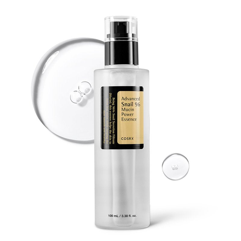 COSRX Snail 96 Mucin Power Essence - Hydrating Skin Boosting Serum 3.38 fl oz