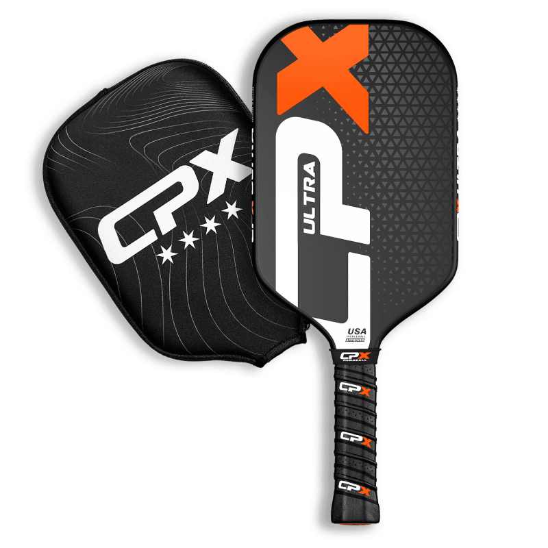 CPX Ultra Series Pickleball Paddle – Black, 16mm Honeycomb Core