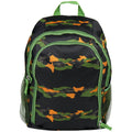 Kids Travel Backpack with Multiple Storage Compartments - Black Camo