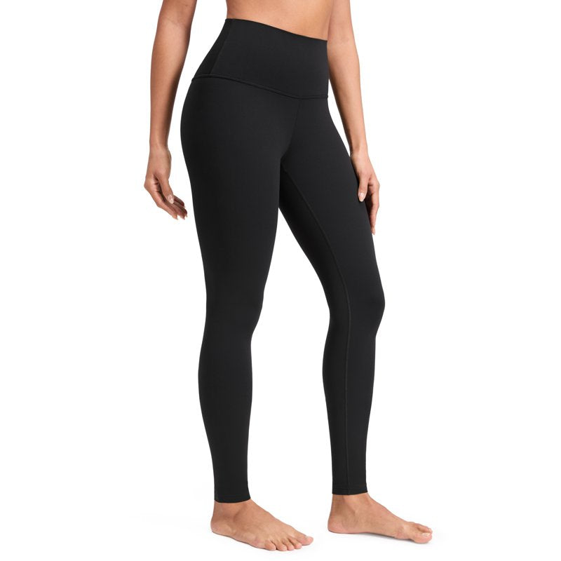High Waist Yoga Leggings for Tall Women 31 Inch Inseam Workout Pants