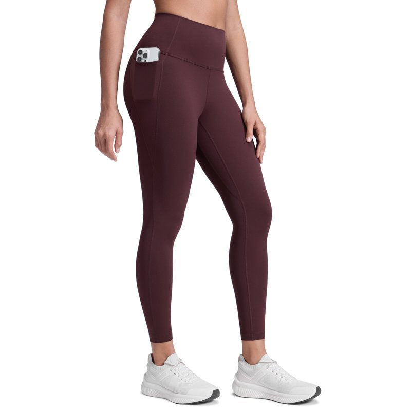 High-Waisted Workout Leggings with Pockets - Soft, Stretchy Yoga Pants for Activewear