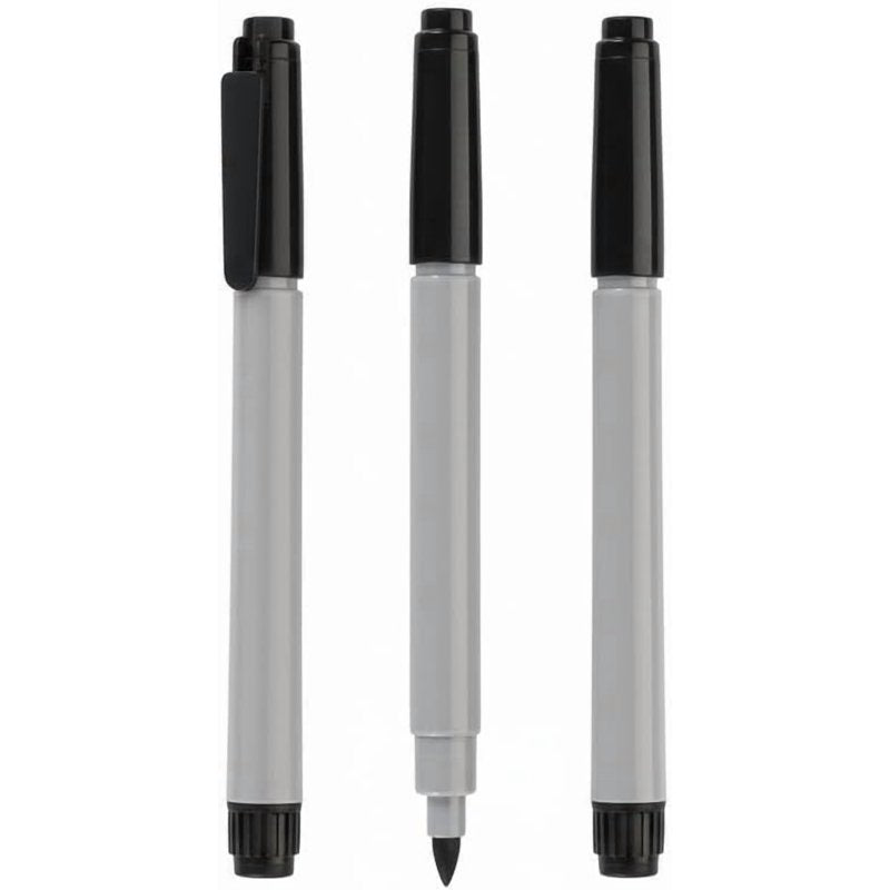 Permanent Fine Point Freezer Marker Pens - Waterproof Food Storage Labels, 3-Pack