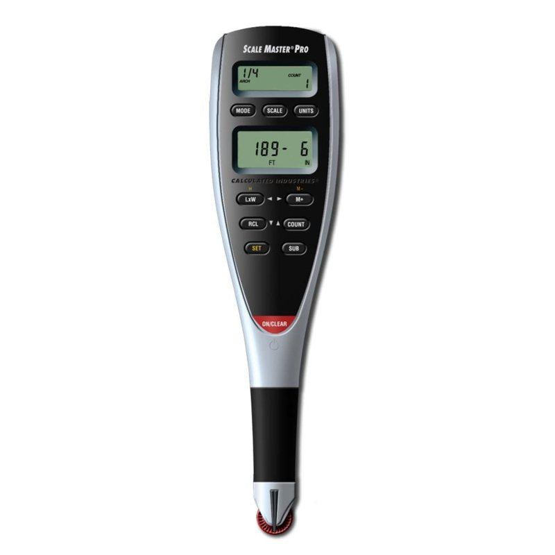 Digital Architectural Scale Calculator Pro - Black