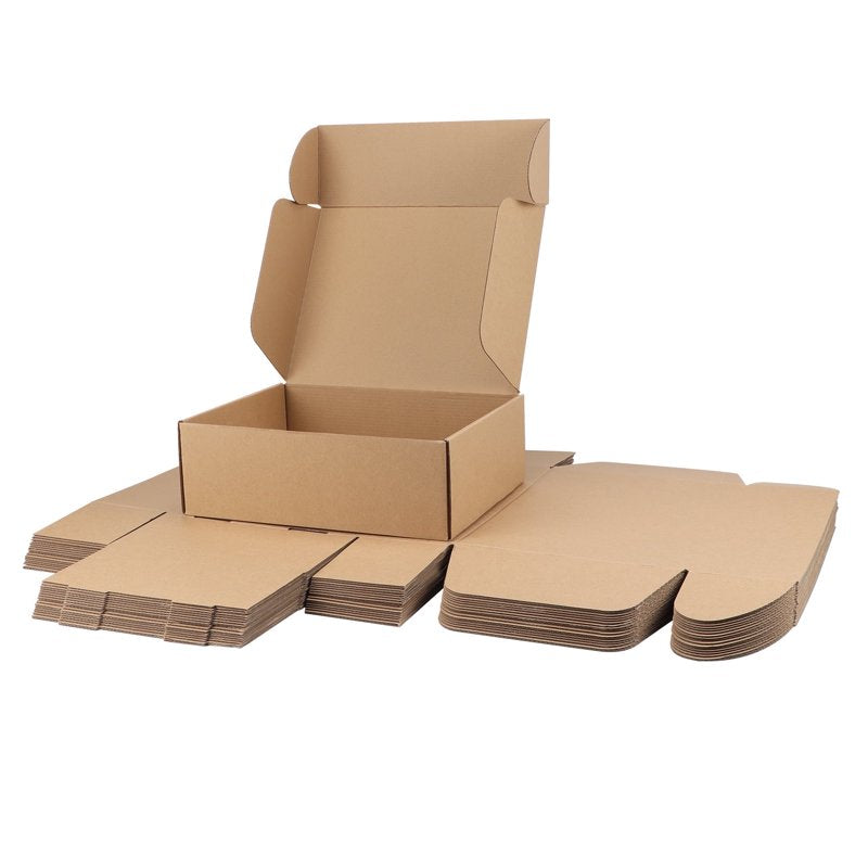 20 Pack Small Corrugated Shipping Boxes 12x9x4 Inches for Mailing & Packaging