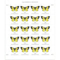 California Dogface Butterfly Postage Stamp Sheets of 20 - Non-Machinable Forever USPS