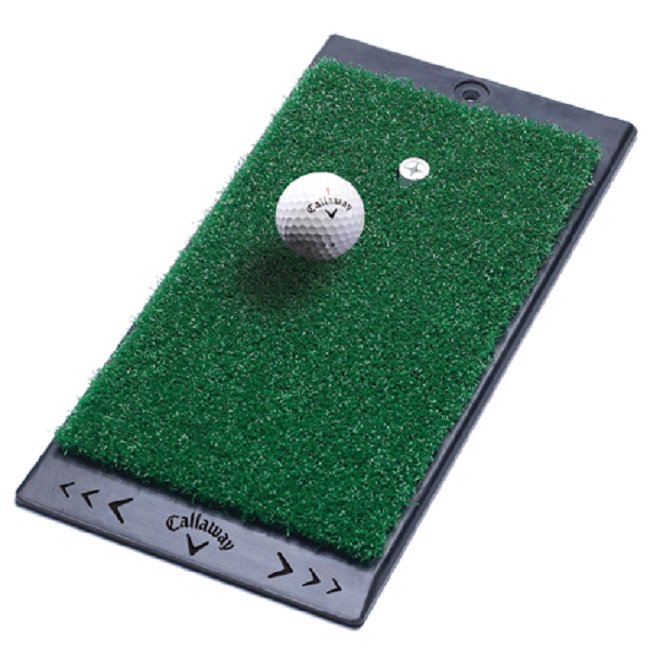 Callaway Launch Zone Hitting Mat with Rubber Tee Holder