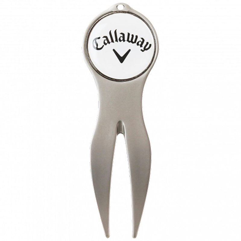 Golf Divot Repair Tool & Magnetic Ball Marker for Greenside Repair