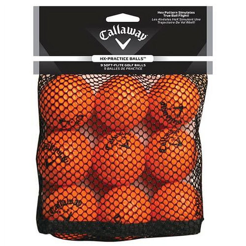 Practice Foam Golf Balls - Callaway HX Soft-Flight, Pack Options