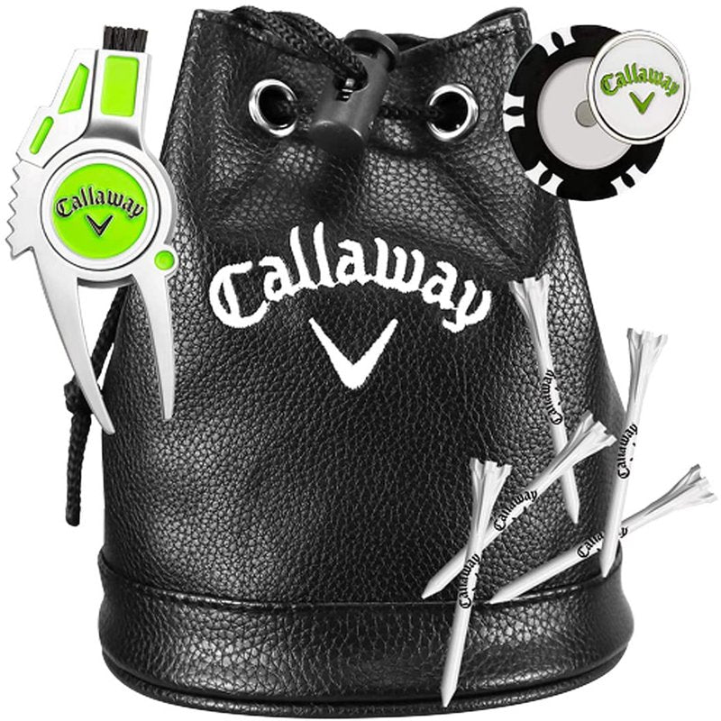 Golf Starter Set with Pouch - Complete Golf Accessories for Adults