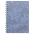 Small Weekly Monthly Planner 2026 - Blue Water Design, 5.5 x 8.5 Inches