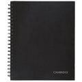 Legal Ruled Business Notebook with Pocket - 8x11 Hardcover Wirebound