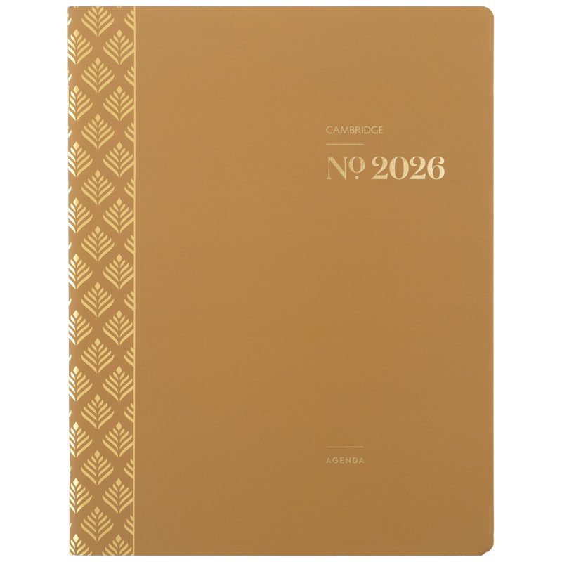 Large Monthly Planner 2026 Sunbaked Clay 8.5 x 11 - Academic Year Organizer
