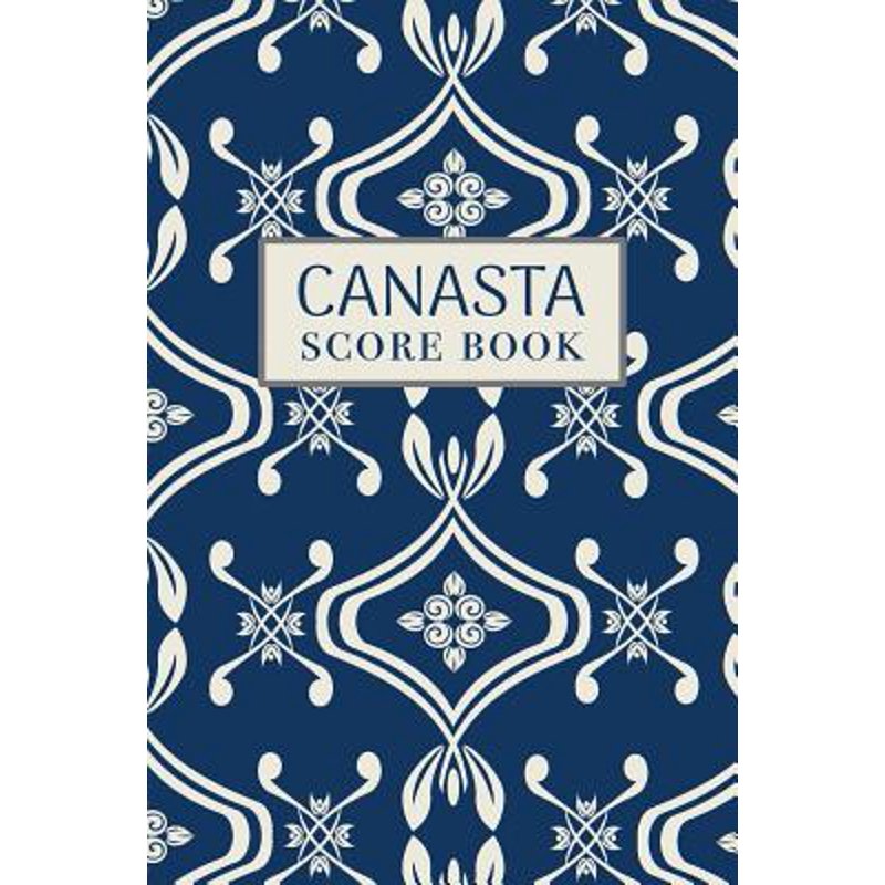 Canasta Score Book - 6x9 Inches, 110 Pages for Card Game Scoring