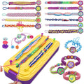 Friendship Bracelet Making Kit for Girls Ages 7-12 - Jewelry Craft Set with Beads & Loom
