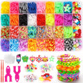 Rainbow Rubber Band Bracelet Making Kit for Kids 8-12 - Creative Gift Set