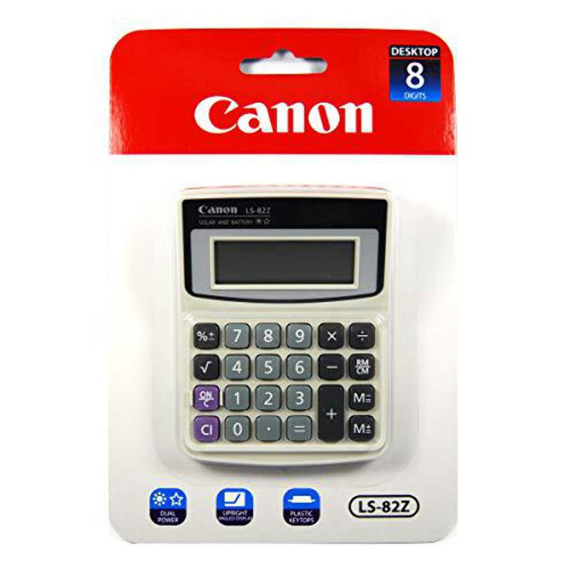 Handheld Calculator with Large LCD, Solar & Battery Power - Compact Financial Calculator
