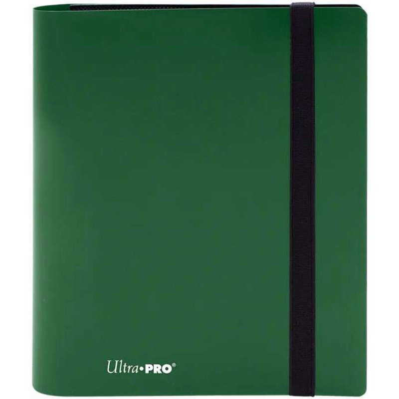 Pro-Binder Forest Green 4-Pocket Binder with Embossed Border - Card Supplies Pro