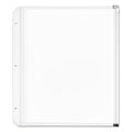 Clear Zipper Binder Pockets for Documents and Photos, 8.5 x 11, Pack of 3+
