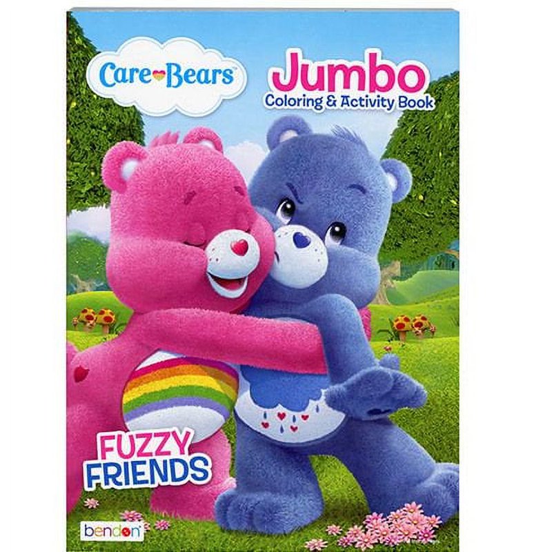 Care Bears 80-Page Coloring and Activity Book 2 Pack for Kids - Fuzzy Friends