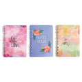 Pocket Notebook 5x7 Inches - College Ruled, Assorted Pastel Designs, 80 Sheets