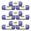 Medium Acrylic Yarn for Knitting & Crochet - Soft, Lustrous, 9 Pack