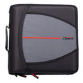 3-Inch Zipper Binder with Expandable File and Mesh Pockets for School Organization