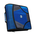Large Capacity Zipper Binder with 4-Inch D-Rings and Organizer Pockets