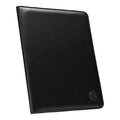 Leatherette Padfolio with Writing Pad and Organizer - Black