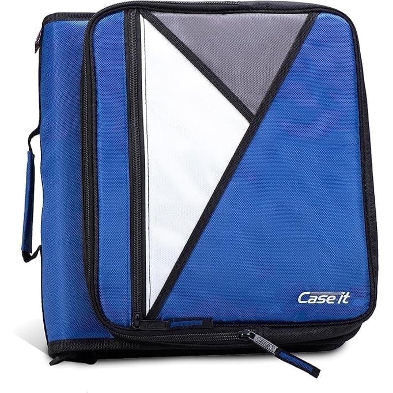 Universal Zipper Binder with 2-Inch Padded Laptop Pocket - Multiple Colors