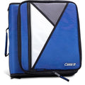 Universal Zipper Binder with 2-Inch Padded Laptop Pocket - Multiple Colors