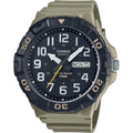 Men's Sport Analog Watch - Water-Resistant, Durable Resin Strap, Date & Time