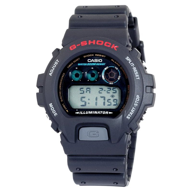 Casio G-Shock Digital Resin Watch DW6900-1V - Shock & Water Resistant 200M