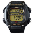 Digital Quartz Watch Men 200m Water-Resistant Resin Band 10-Year Battery